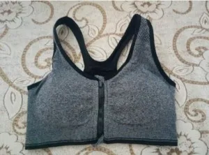 Soutien-gorge de Sport Zippé
