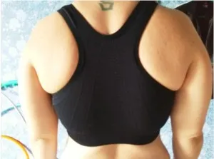 Soutien-gorge de Sport Zippé