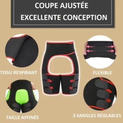 Ceinture Amincissante 2-en-1
